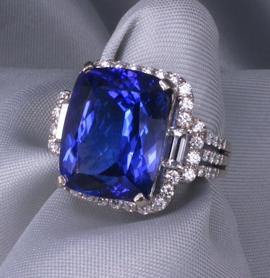 Sell a Tanzanite Diamond Ring