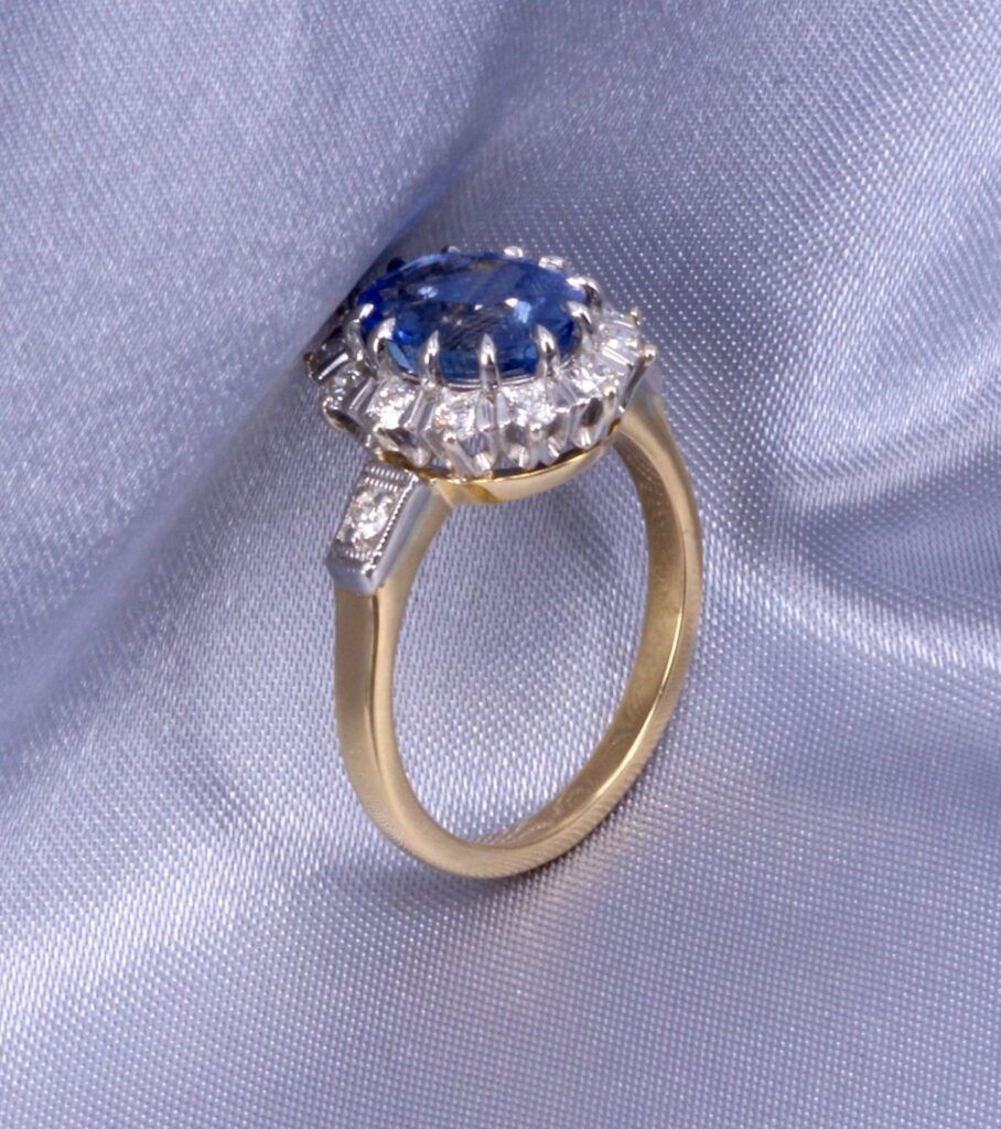 Custom Engagement Ring by Carl Blackburn
