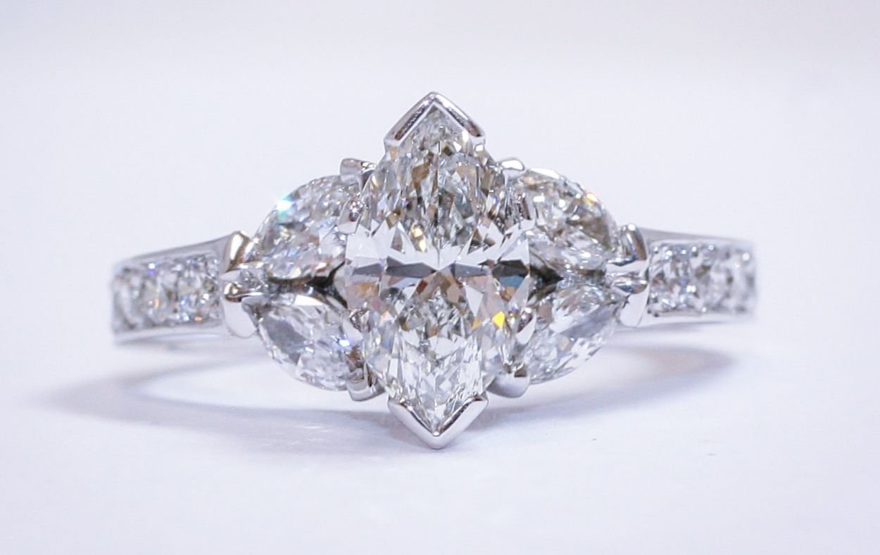 Explore Marquise Diamond Engagement Rings in San Diego C. Blackburn
