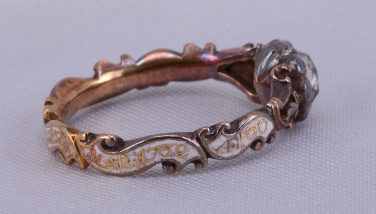18th Century Memento Mori Ring