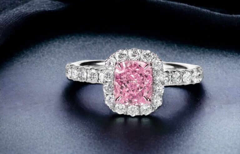 Ocean Beach Pink Diamond Engagement Ring