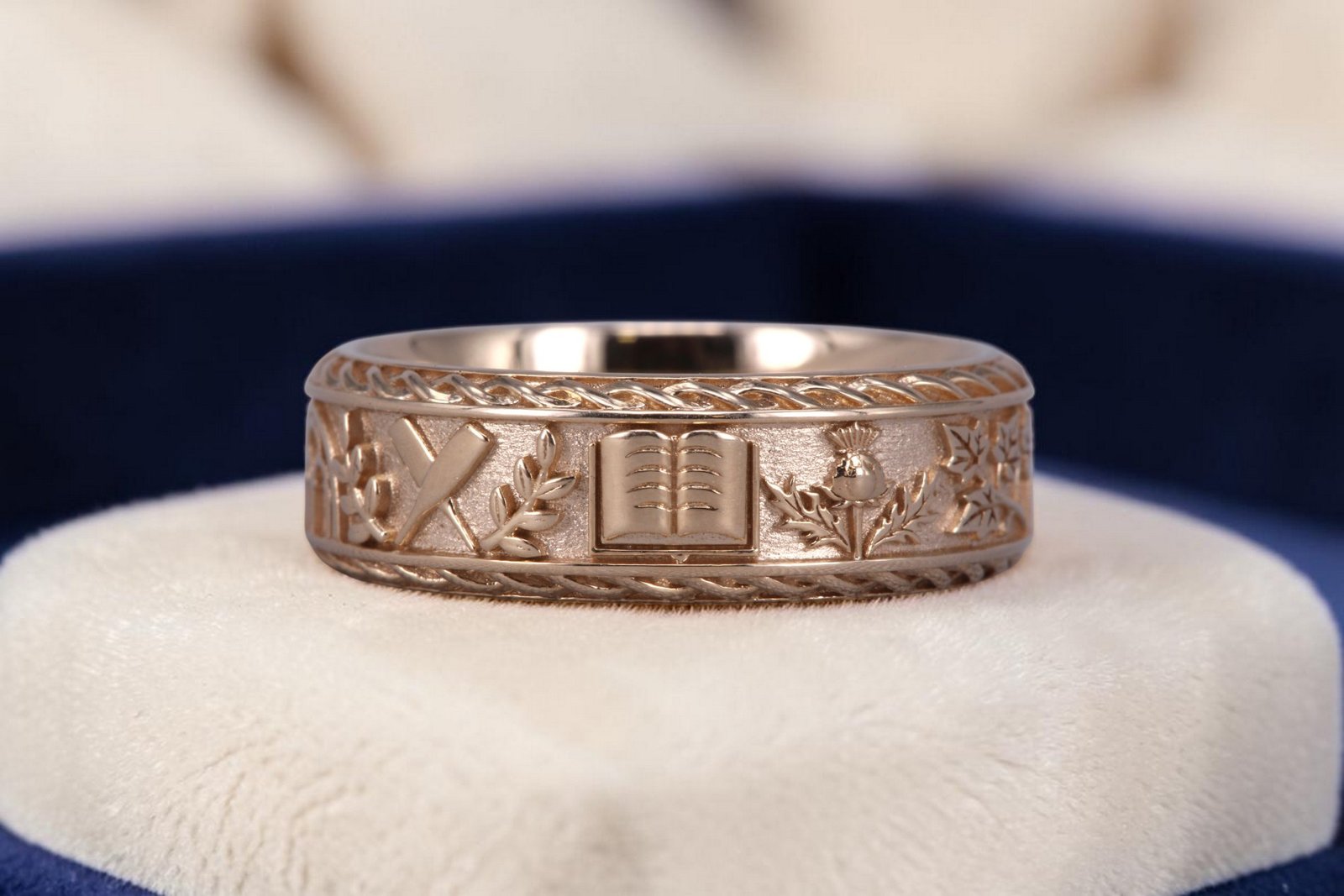 Carl Blackburn Wedding Band, Mens