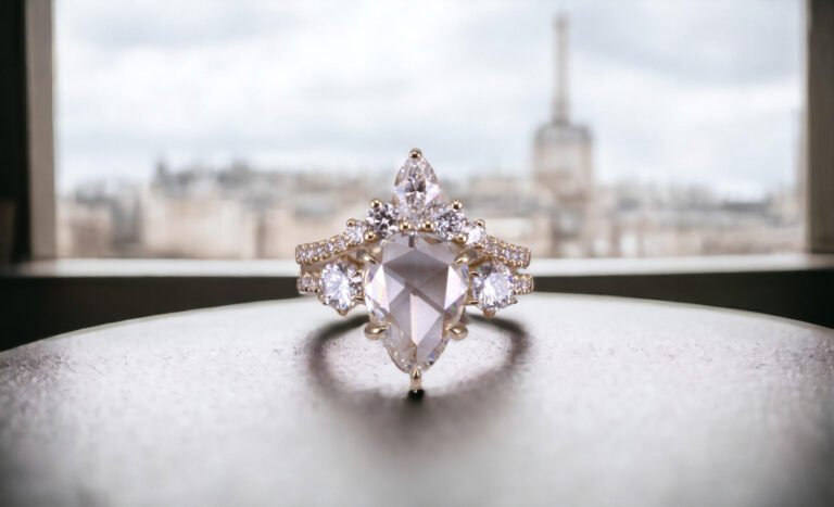 Rose Cut Diamond Ring