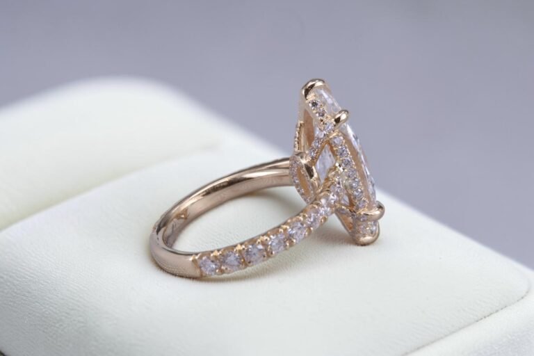 Custom Marquis Diamond Ring - San Diego CA