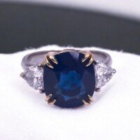 4.8 Ct. Sapphire Estate Ring San Diego Estate Jewelry