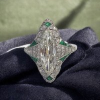 Antique Art Deco Ring La Jolla Estate Jewelers