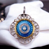 Antique Edwardian Diamond Pendant La Jolla Estate Jewelers