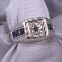 Art Deco Men's Diamond Ring San Diego Estate Jewelry Buyers