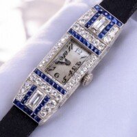Platinum Art Deco Ladies Watch San Diego Watch Buyers