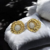 Tiffany Retro Flower Earrings San Diego Jewelry Buyers